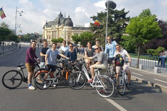 Bike Rentals - Ceausescu’s Palace, Presidential Palace, and the Big-Spot Contrast