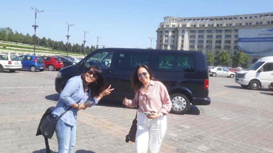 Bucharest City Tour with Village Museum - Constitution Square and the Parliament House spotlight