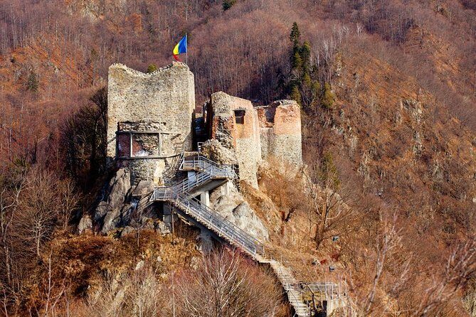 Bucharest Day Trip to Discover Dracula's Life Journey - Poienari Castle ruins and the Carpathian gateway: the stairs decide your mood