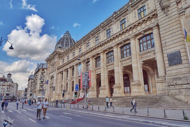 Bucharest Panoramic Sightseeing - Private City Tour - Old Town on foot: cafés, pubs, and 19th-century façades